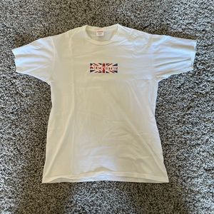 SUPREME UNION JACK BOX LOGO TEE SHIRT